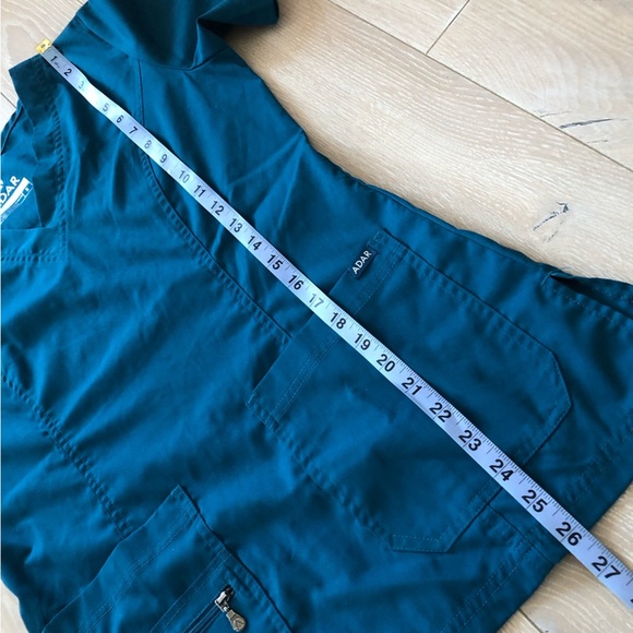 Adar Pro Scrub Short Sleeve Top Women’s Size S - Picture 9 of 9